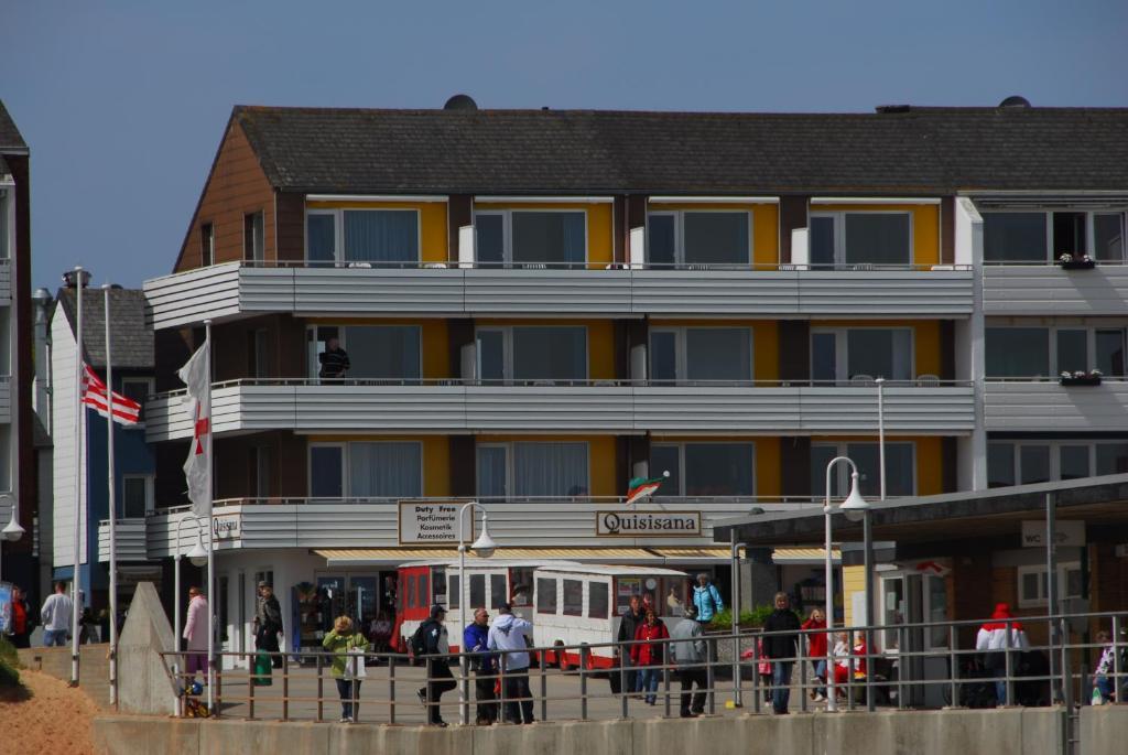 Hotel Quisisana & Appartements Quisi Heligoland Buitenkant foto